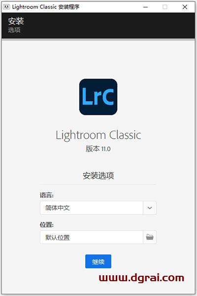 lightroom 2022 v11.0安装教程