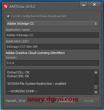 Adobe InDesign CC安装教程