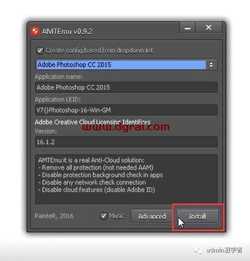 Adobe photoshop CC 2015安装教程