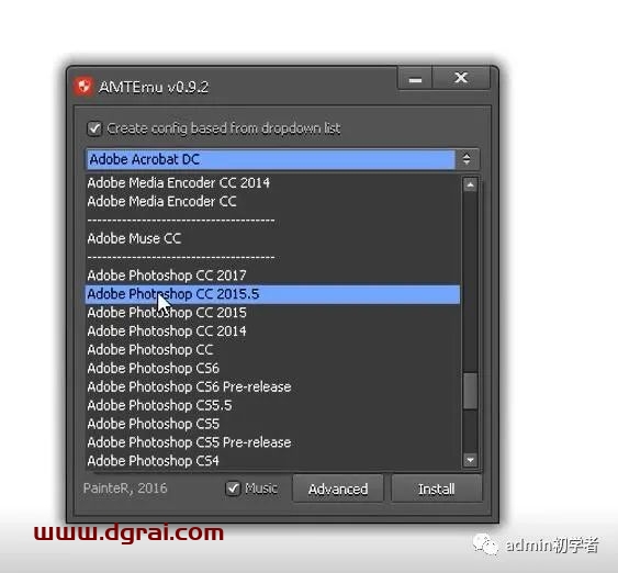 Adobe Photoshop CC2015.5安装教程