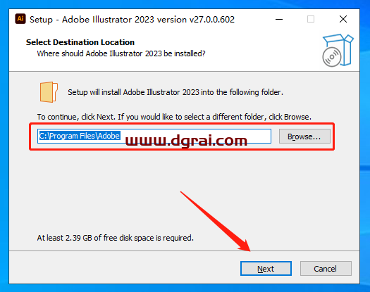 Adobe Illustrator2023 v27.0.0.602安装教程
