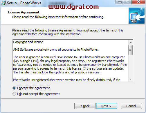 AMS Software PhotoWorks v6.0安装教程
