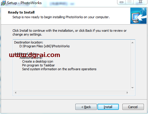 AMS Software PhotoWorks v6.0安装教程