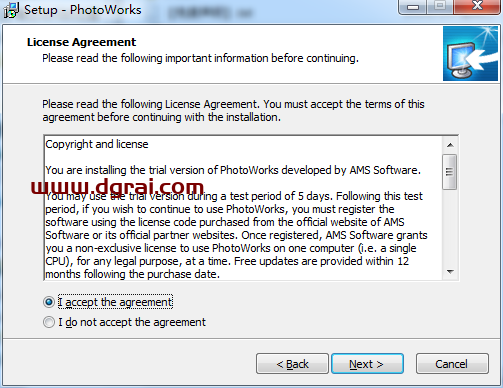 AMS Software PhotoWorks v9.0安装教程