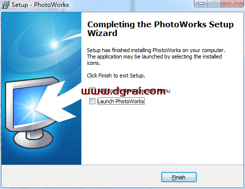 AMS Software PhotoWorks v9.0安装教程
