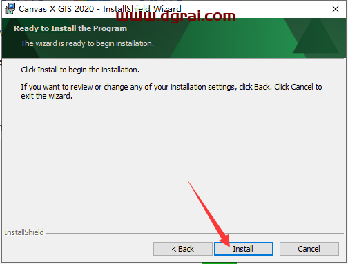 Canvas X GIS 2020安装教程