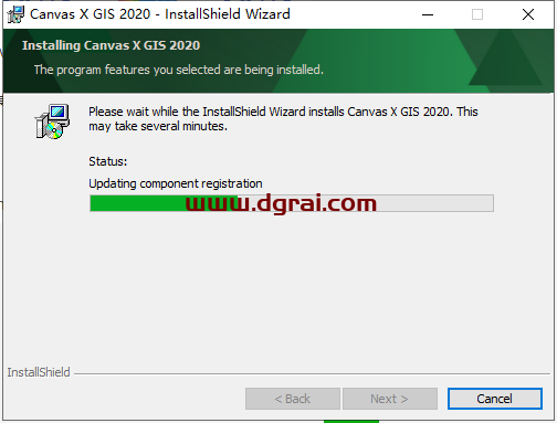 Canvas X GIS 2020安装教程