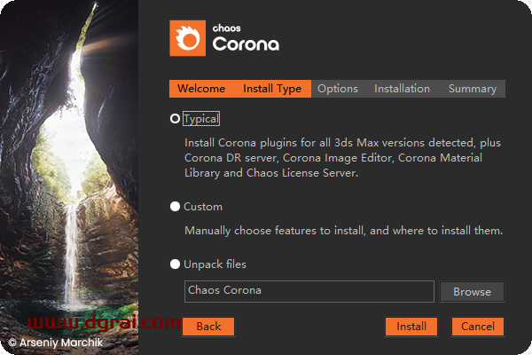 Corona8.1 for 3ds Max2014-2023安装教程