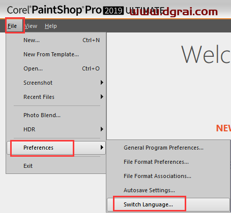 Corel PaintShop Pro 2019安装教程