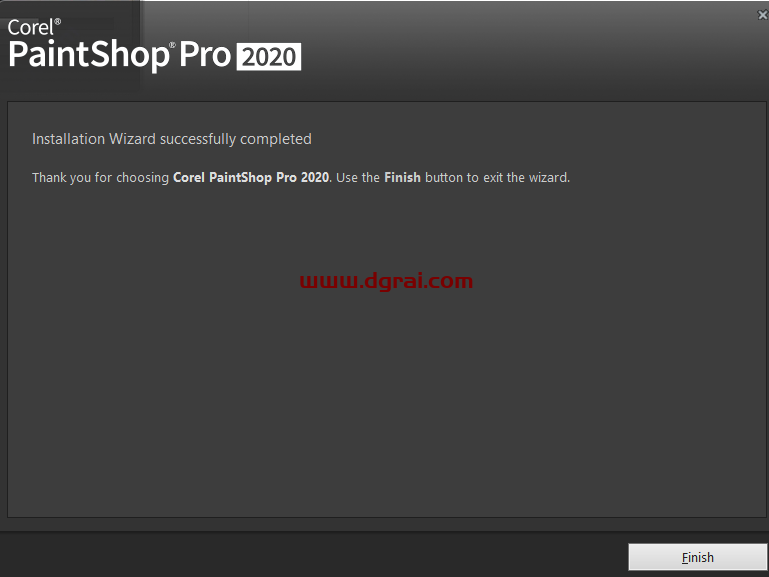 Corel PaintShop Pro 2020安装教程