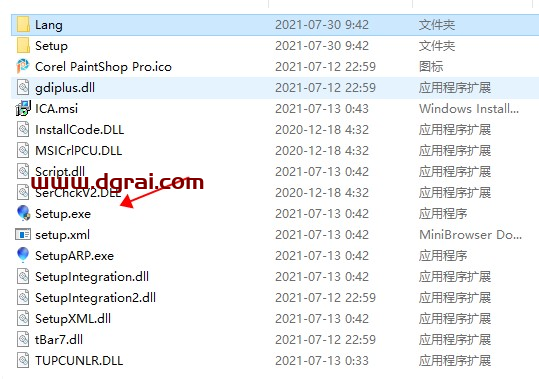 Corel PaintShop Pro 2022安装教程