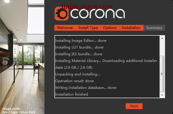 corona6.2 for 3ds Max2014-2021安装教程