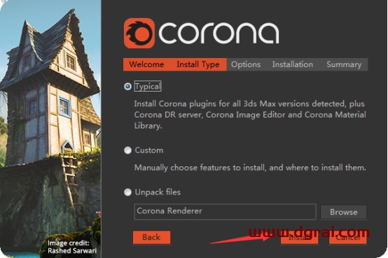 Corona6.0 for 3ds Max2014-2021安装教程