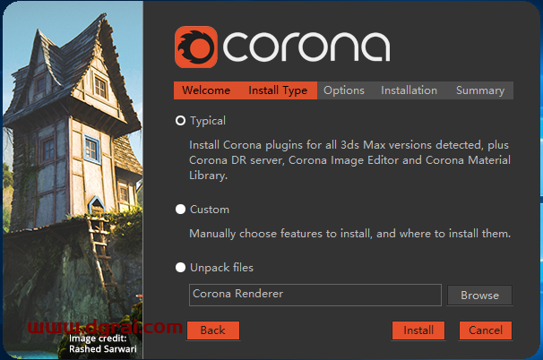 Corona7.0 for 3ds Max2014-2022安装教程