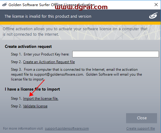 Golden Software Surfer 16安装教程