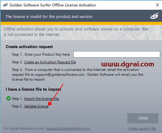 Golden Software Surfer 16安装教程