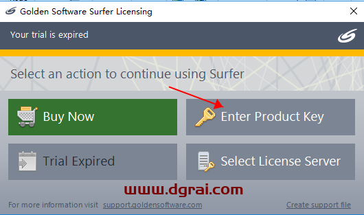 Golden Software Surfer 16安装教程