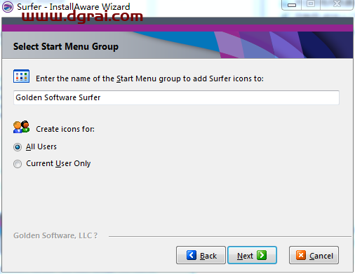 Golden Software Surfer 18安装教程