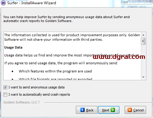 Golden Software Surfer 18安装教程