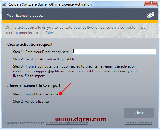 Golden Software Surfer 20安装教程
