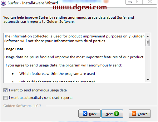 Golden Software Surfer 20安装教程