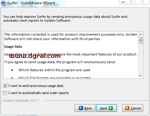 Golden Software Surfer 21安装教程