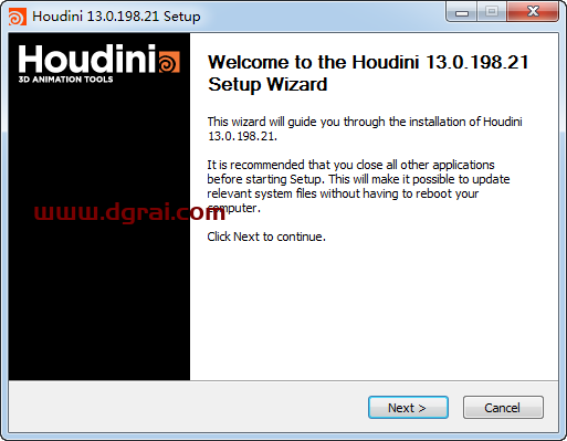 Houdini 13安装教程
