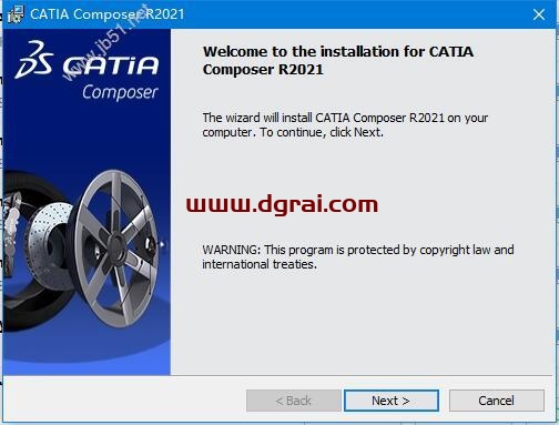 CATIA composerr 2021安装教程