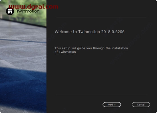 Twinmotion 2018安装教程