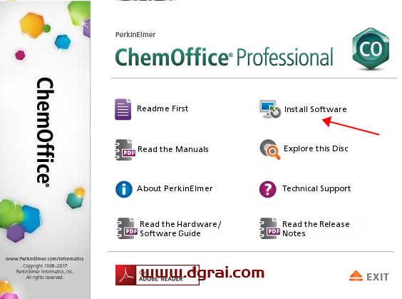 Chemdraw Professional 17安装教程