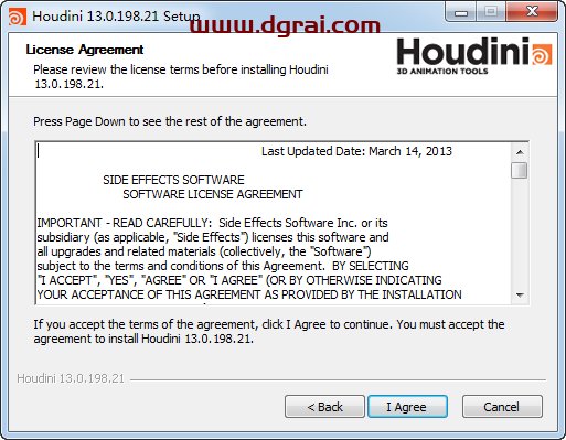 Houdini 13安装教程