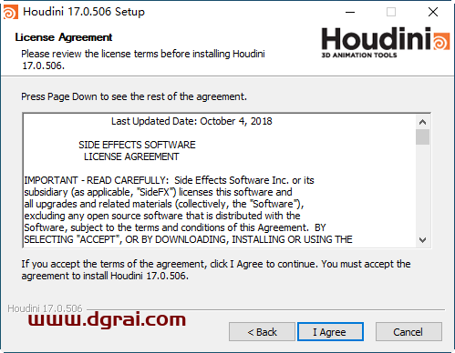 Houdini 17安装教程