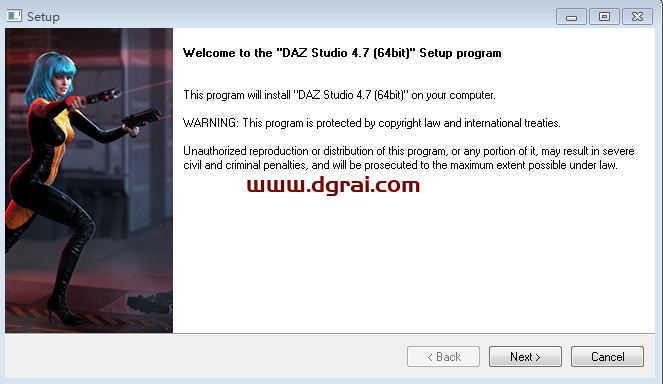 DAZ Studio 4.70安装教程