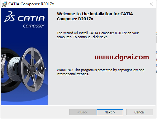 Catia Composer R2017安装教程