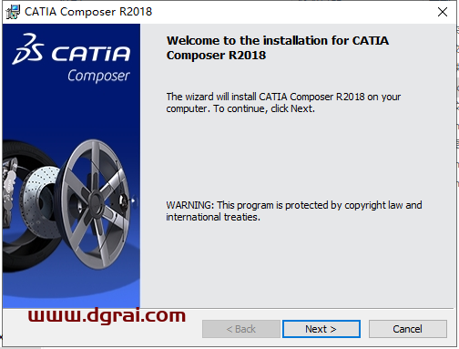 Catia Composer R2018安装教程