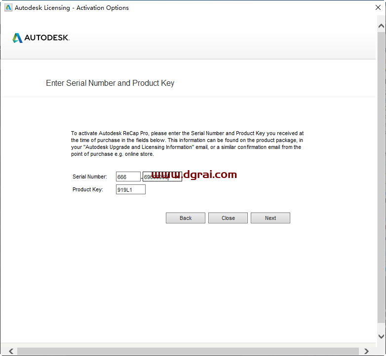 Autodesk ReCap 2020安装教程