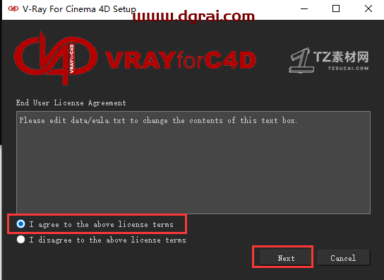 VRay3.4 for C4D【支持r16/r17/r18】渲染器安装教程