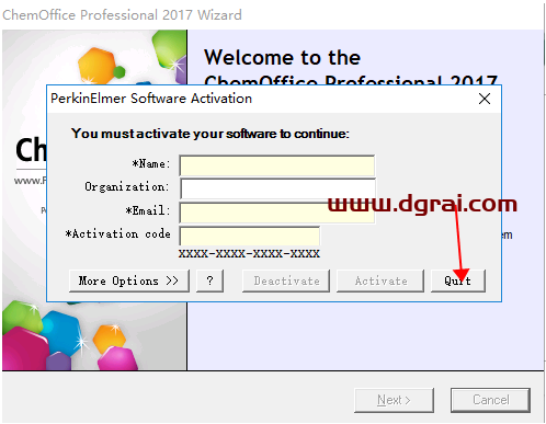 Chemdraw Professional 17安装教程