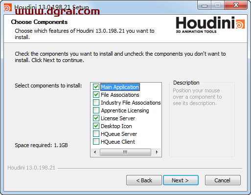 Houdini 13安装教程