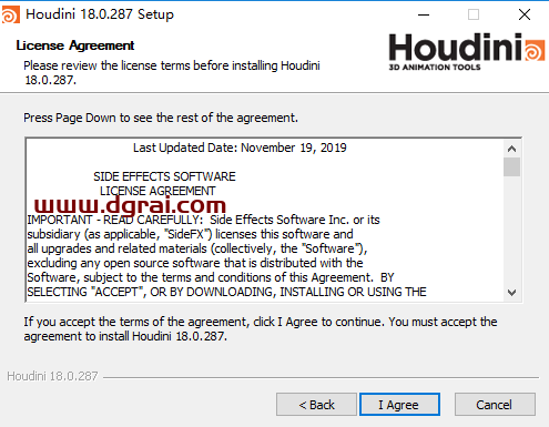 Houdini 18安装教程