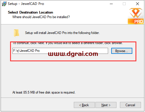 JewelCAD v2.2.3安装教程
