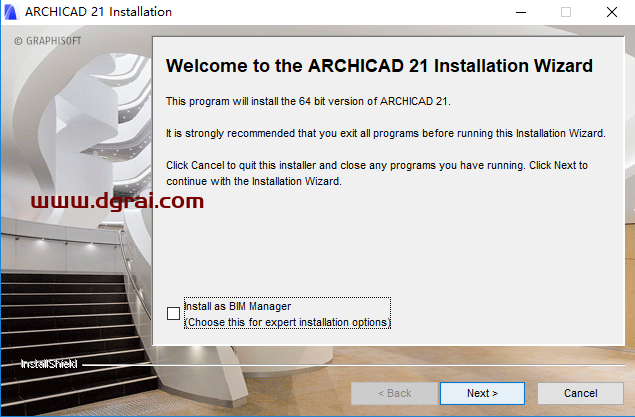 Graphisoft ArchiCAD 21安装教程