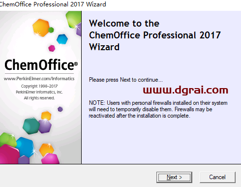 Chemdraw Professional 17安装教程