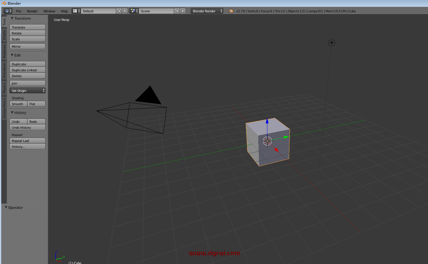 Blender 3D 2.7安装教程