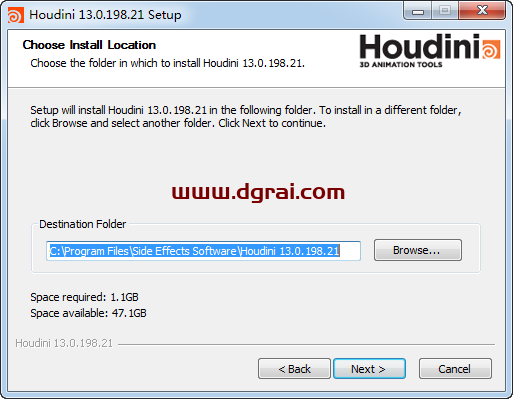 Houdini 13安装教程