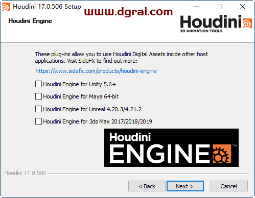 Houdini 17安装教程