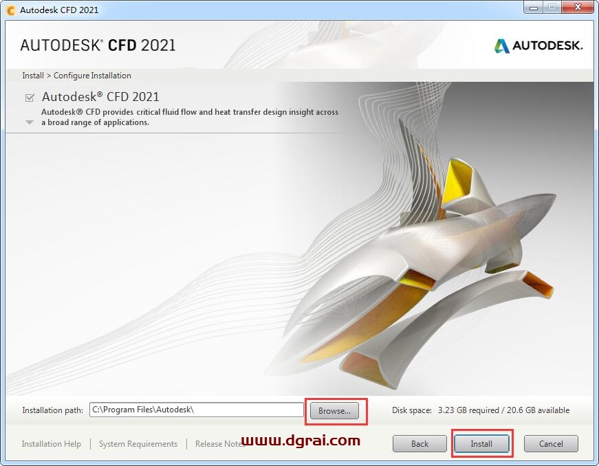 Autodesk CFD 2021安装教程