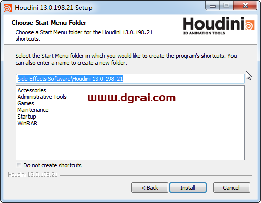 Houdini 13安装教程