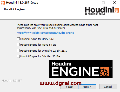 Houdini 18安装教程