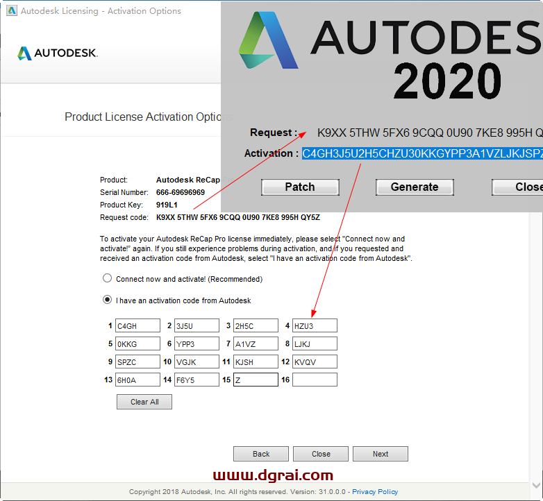 Autodesk ReCap 2020安装教程